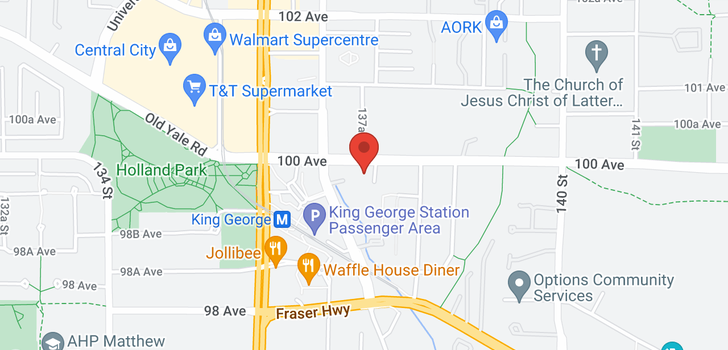 map of 4106 13750 100 AVENUE